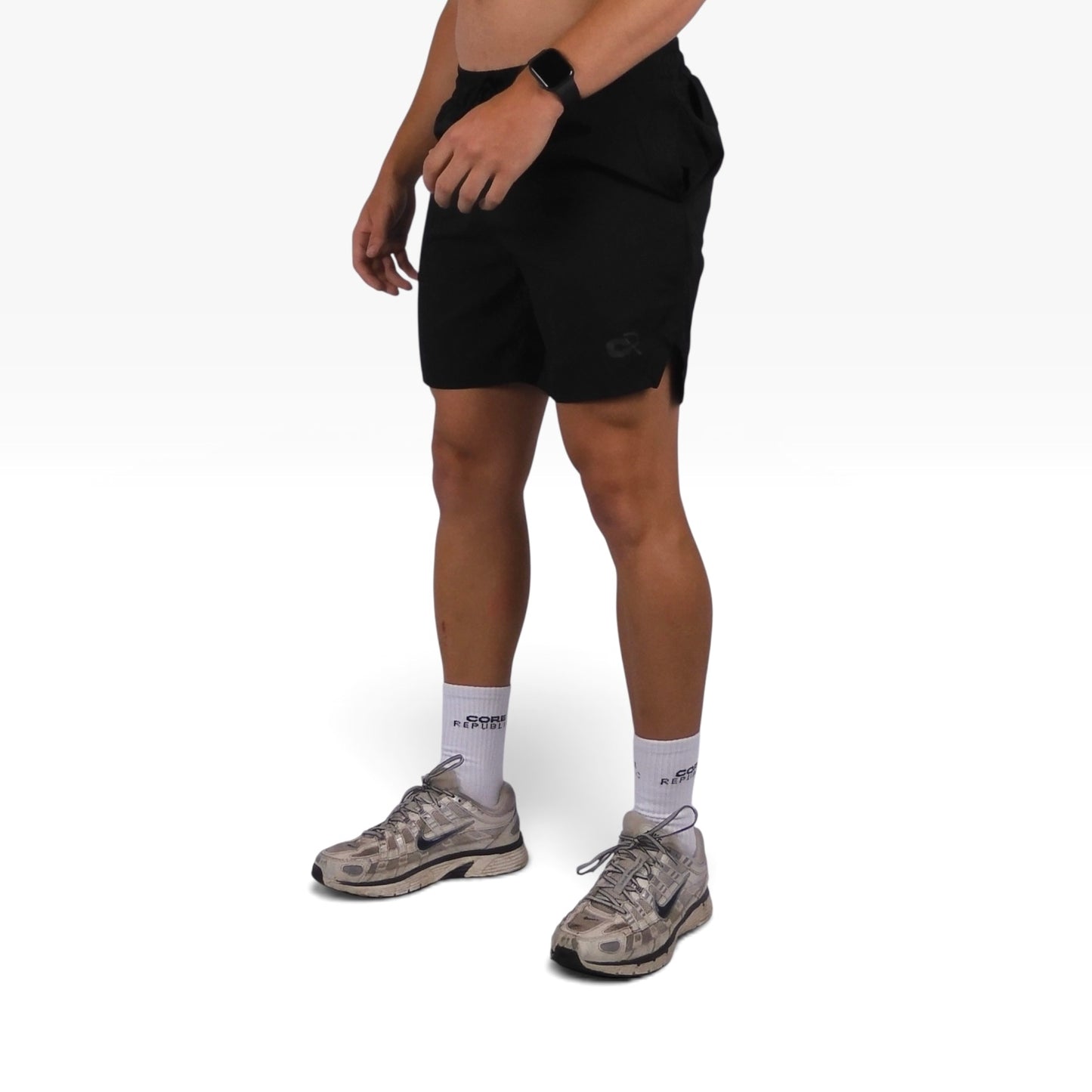 Core fitted shorts
